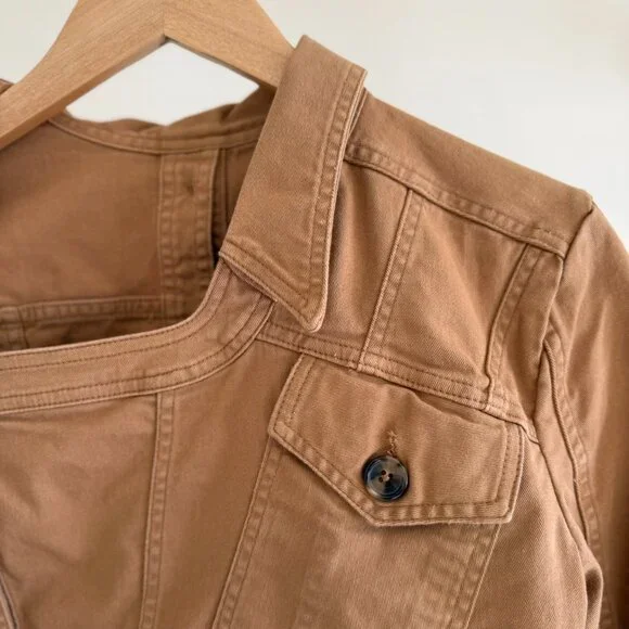 Rokh Asymmetric Button Jacket & Utility Midi Skirt Bundle US 2-4 - Picture 6 of 16